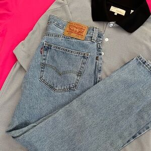 Levi's 550 Blue Jeans Classic Denim Style